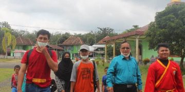 Tinjau Cabang Latihan Tapak Suci Berbasis Pontren, Pimda 240 Ogan Ilir Berikan Motivasi 