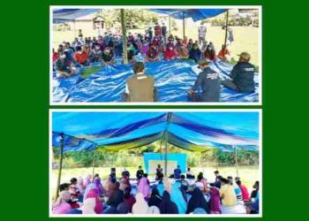 Relawan Muhammadiyah Edukasi Warga Sulbar Terkait Gempa Bumi