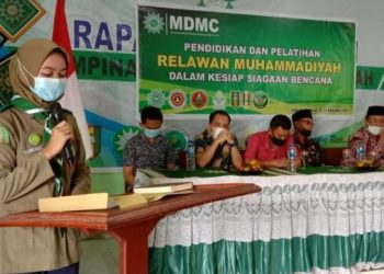 MDMC Ogan Ilir Gelar Diklat Relawan Muhammadiyah dalam Kesiapsiagaan Bencana