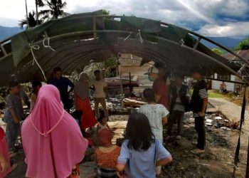 Lazismu Aceh Tenggara Bantu Korban kebakaran