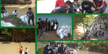 Peringati HAPN dengan Aksi Bersih Sungai, Komunitas di Medan Kumpulkan 1 Ton Sampah