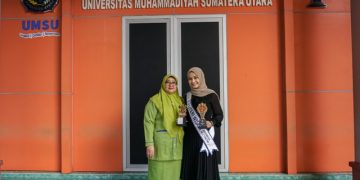 Mahasiswi Fakultas Hukum UMSU Ahdiya Dahira Wasyiya Raih Juara 1 Puteri Wisata Indonesia Multimedia 2021