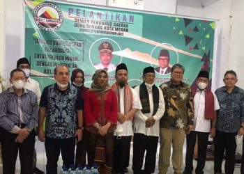 DPD Gebu Minang Kota Medan Dilantik