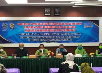 Prodi BK FKIP UMSU Gelar Workshop Evaluasi dan Pengembangan Kurikulum Berorientasi KKNI