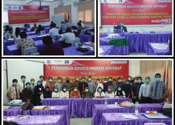 DPN PERADI Isi Materi PKPA di Fakultas Hukum UMSU