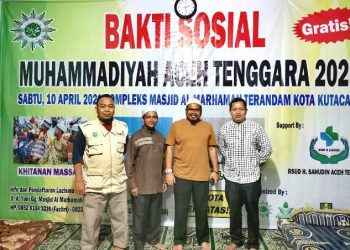 Sambut Ramadhan 1442 H, Muhammadiyah dan Lazismu Aceh Tenggara Gelar Bakti Sosial