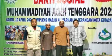 Sambut Ramadhan 1442 H, Muhammadiyah dan Lazismu Aceh Tenggara Gelar Bakti Sosial