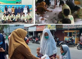 Pemuda Muhammadiyah Dan NA Tanjung Sari Barat Berbagi Takjil ke Masyarakat