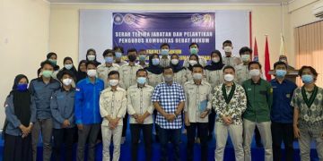 Pengurus Baru KDH Fakultas Hukum UMSU Dilantik