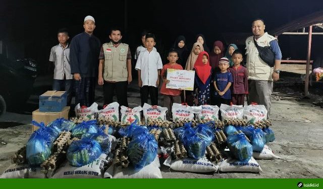 Aisyiyah dan Lazismu Aceh Tenggara Tebar Ratusan Kado Ramadhan