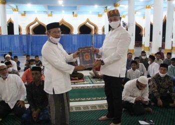 Kalak BPBA Safari Ramadhan di Masjid Baitul Qiram Nagan Raya