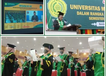 UNMUHA Mewisuda 425 Lulusan