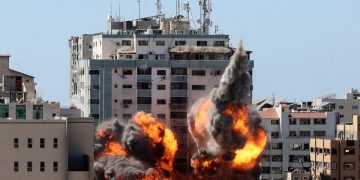 Gedung Media Aljazeera di Gaza Hancur Dibom Zionis Israel