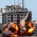Gedung Media Aljazeera di Gaza Hancur Dibom Zionis Israel