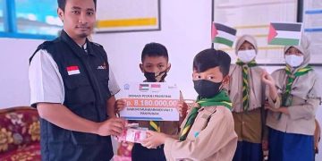 MI Muhammadiyah 3 Kreatif Panyuran Galang Bantuan Kemanusian untuk Palestina