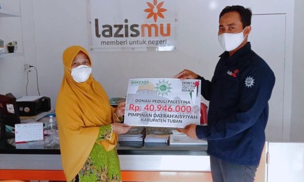 ‘Aisyiyah Tuban Galang Dana Bantuan untuk Palestina