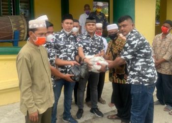 Baksos DPD BAPERA Deli Serdang Bagikan Ratusan Paket Sembako Ramadhan