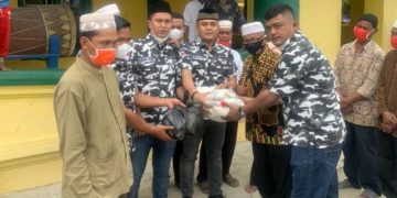 Baksos DPD BAPERA Deli Serdang Bagikan Ratusan Paket Sembako Ramadhan