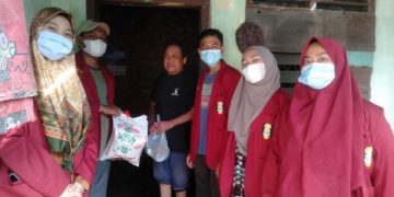 Jelang Idhul Fitri, IMM Deli Serdang Memberi Kegembiraan kepada Kaum Dhuafa.