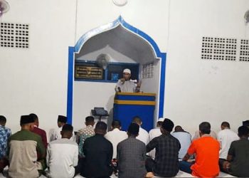 SMK Pelayaran Muhammadiyah Tuban Gelar Shalat Gerhana Bulan