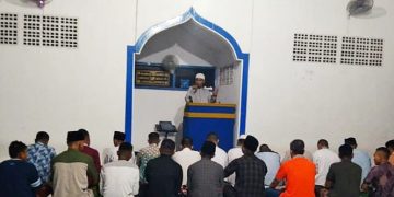 SMK Pelayaran Muhammadiyah Tuban Gelar Shalat Gerhana Bulan