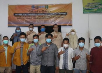 Tingkatkan Kreativitas Dakwah, 3 Dosen Ilmu Komunikasi FISIP UMSU Latih Kader IPM Buat Desain Grafis