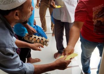 LazisMu Pidie Salurkan Sembako Ramadhan 