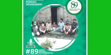 Momentum Milad Ke~89, Pemuda Muhammadiyah Pagar Merbau Santuni Dhu’afa