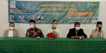 Pemuda Muhammadiyah Kota Bandung Gelar Resepsi Milad dan Baksos Bagi Sembako untuk Da’i Muda