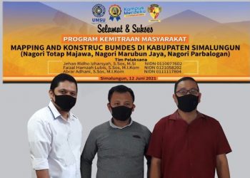 Tiga Dosen FISIP UMSU laksanakan PKM Bantu SDM Desa dalam Mengelola BUMDes di Simalungun