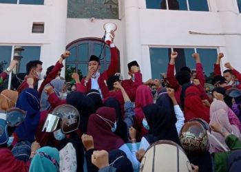 IMM Asahan Unjuk Rasa Tolak Judi Ketangkasan Tembak Ikan