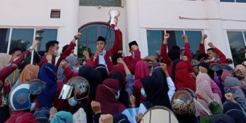 IMM Asahan Unjuk Rasa Tolak Judi Ketangkasan Tembak Ikan