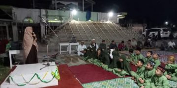 Tampil Beda, Pembagian Rapor Siswa SDIT Muhammadiyah Manggeng Dilaksanakan Waktu Subuh