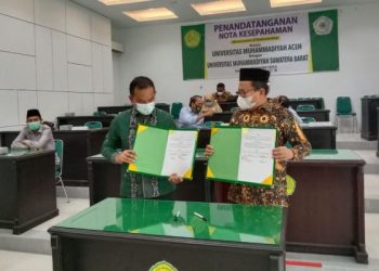 Pererat Hubungan Antar PTMA Se-Indonesia, UNMUHA dan UMSB Teken MoU