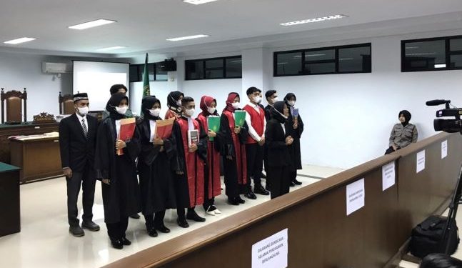 Fakultas Hukum UNMUHA Kembali Ikuti Kompetisi Peradilan Semu