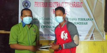 Cegah Tindak Pidana Perikanan, Dosen Fakultas Hukum UMSU Laksanakan PKM di Bagan Deli
