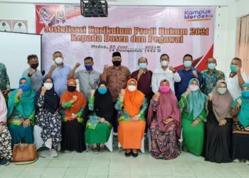 Fahum UMSU Gelar Sosialisasi Kurikulum MBKM kepada Dosen dan Tenaga Pendidik