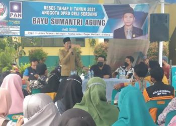 Reses Tahap II, Ketua Fraksi PAN Deliserdang Siap Tindaklanjuti Keluhan Warga