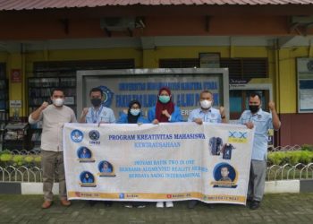 Tim PKM FISIP UMSU Produksi Batik Two In One Bergambar Pahlawan