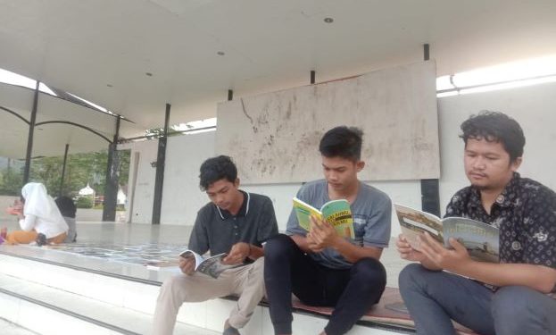 IPM Simeulue Buka Gerai Taman Bacaan di Halaman Terbuka