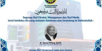 Kabar Duka, Sanusi Piliang Dokter Bertangan Dingin RS Muhammadiyah Sumut Meninggal Dunia