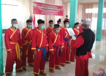 Pimda Tapak Suci 336 Putera Muhammadiyah Aceh Tamiang Dilantik