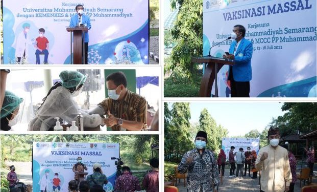 Vaksinasi Ke-27 di Unimus Sukses Digelar