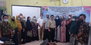 Tim PKM UMSU dan SMP Muhammadiyah 01 Medan Gelar Program Kemitraan Masyarakat