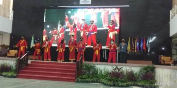 UKMK Tapak Suci UIN Raden Fatah Palembang Tampil Memukau di Acara Inagurasi PBAK