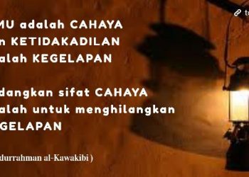 Cahaya Hilangkan Kegelapan