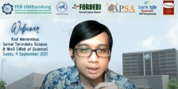Prodi Akuntansi UMBandung Gelar Webinar Kiat Menembus Jurnal Terindeks Scopus & WoS (Web of Science)