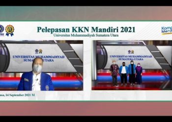 Laksanakan Dakwah Kultural, UMSU Lepas 3.090 Mahasiswa KKN Mandiri 2021