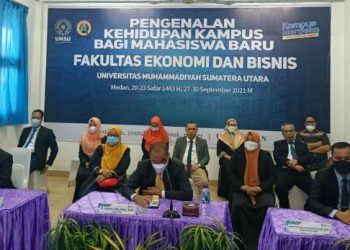 FEB UMSU Sambut 886 Mahasiswa Baru Tahun Ajaran 2021-2022