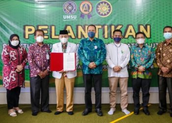 Rektor UMSU Lantik Direktur Rumah Sakit Umum Muhammadiyah Sumut